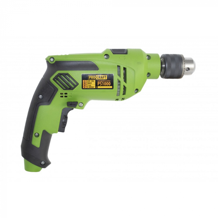 Ütős fúró ProCraft PS1000, 1000W, 13mm, 2800rpm [4]