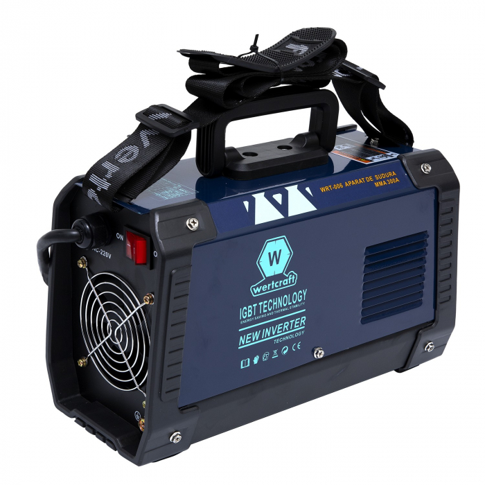 WertCraft WRT-006 hegesztő inverter, 300 A, 1,6 - 4 mm + hegesztő maszk [4]