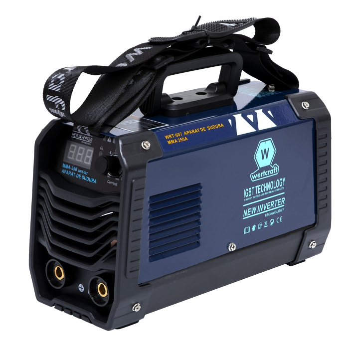 WertCraft WRT-007 hegesztő inverter, 350 A, 1,6 - 4 mm + Automatikus hegesztőmaszk [5]