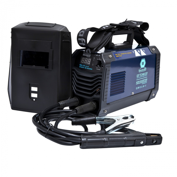 WertCraft WRT-007 hegesztő inverter, 350 A, 1,6 - 4 mm + Automatikus hegesztőmaszk [2]