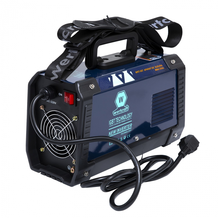 WertCraft WRT-007 hegesztő inverter, 350 A, 1,6 - 4 mm + Automatikus hegesztőmaszk [3]