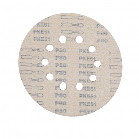 10 csiszolópapír készlet P80 10lyukak 215mm [2]