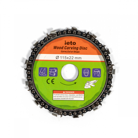 Sarokcsiszoló tartozékok - 110mm lánctárcsa sarokcsiszolóhoz 5db/készlet