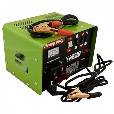 Berendezések hegesztéshez - Autós inverteres töltő Procraft PZ280A, 1000 W, 280 A
