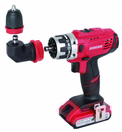 Fúró-csavarozó gépek - Borcar akkumulátor 20V 2x2.0Ah 58Nm adapter 90° RDP-CDL21