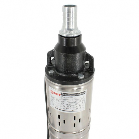 Búvárszivattyú, DDT, QGD120 Rozsdamentes acél, 1,1 kW, 50 l/perc, 10 m tápkábel [1]