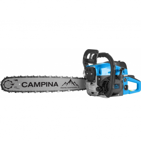 Láncfűrészek, elektromos fűrészek - Campina benzines láncfűrész CCS5200A, 52 CC, 3,4 LE, penge 40 cm