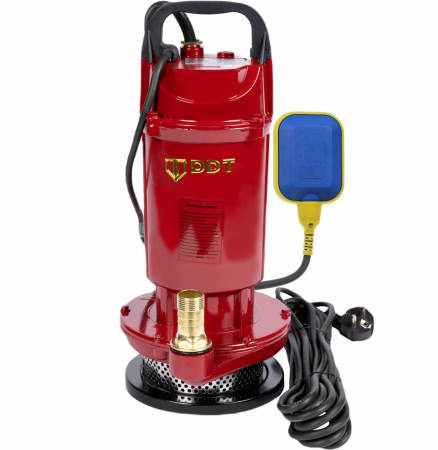 Búvárszivattyúk - DDT QDX35, 3 m³/h, úszóval búvárszivattyú, 850 W