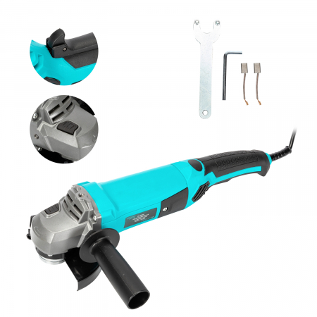 Detoolz 1200W 125mm sarokcsiszoló hosszú fogantyúval DZ [3]