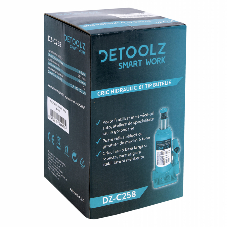 Detoolz 6T hidraulikus emelőhenger típus [6]
