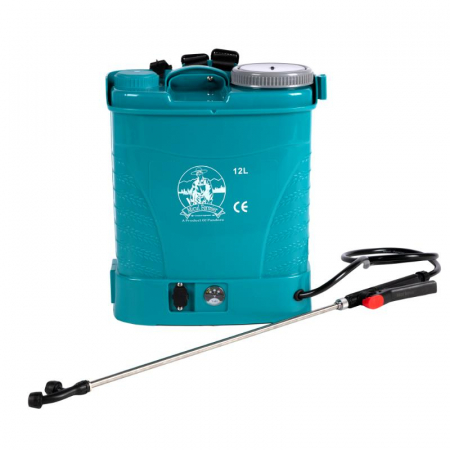 Elektromos öntözőszivattyú Little Farmer (Pandora) 12 liter, 5 bar, nyomásszabályozó, kék, professzionális [2]