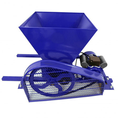 categorie 1 - Elektromos szőlőtörő, teljesítmény 3000 W, kék, termelési kapacitás 800 kg/h, CTC