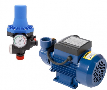 Felületi szivattyúk - Felszíni szivattyú tiszta vízhez QB60 370 W, 2850 ford / perc, 1", szívás 9 m, kisülés 35 m + Automatikus nyomásszabályozás EPC-3