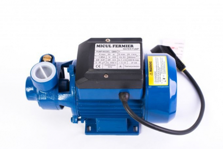 Felszíni szivattyú tiszta vízhez QB60 370 W, 2850 ford / perc, 1", szívás 9 m, kisülés 35 m + tömlő behelyezéssel 1" 50m [2]