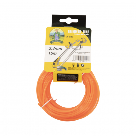 Láncfűrészek és elektromos trimmerek - Fenyővágó rotund 2.4mm x 15m (12db)