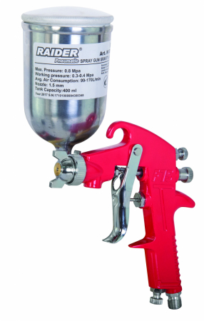 Pneumatikus eszközök - Festékpisztoly Ø1,5mm 400ml RD-SG12