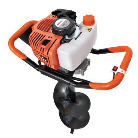 produse nemapate - Földfúró 2 ütemű bajnok, 8 LE, 52 CC, 9000 rpm, Ø60 - Ø300, fúrószár nélkül
