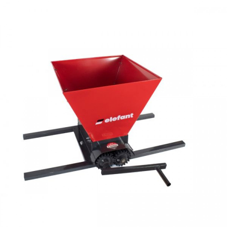 Zúzógépek és prések - Kézi szőlőtörő élelmiszerrel kezelt poliamid hordókkal HGP-30,180 kg / h