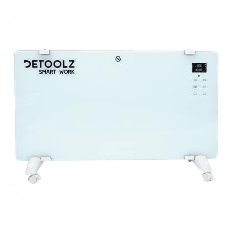 Fűtőberendezések - Konvektor elektromos Detoolz 1000W/2000W, alb