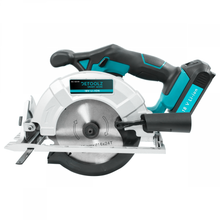 Egyedülálló platformfelszerelés flexi power akkumulátorokkal - Körfűrész Ø165mm 18V