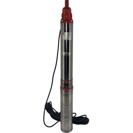 Búvárszivattyúk - Merülő mélyacél szivattyú, DDT QJD12-120, 1800 W, 12 turbina, 15 m kábel