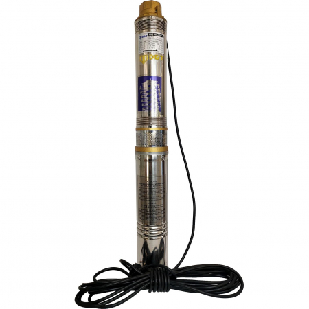 Merülő mélyvízszivattyú, DDT, 4QJD2-8, 1100 W, 8 turbinák, Inox (rozsdátlan) acél [1]