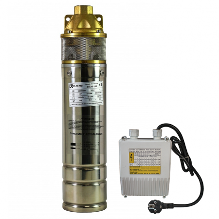 Búvárszivattyúk - Merülő tisztavíz-szivattyú Elefant 4SKM-100, 2400 l / h, 750 W, 6.1 bar