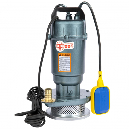 Búvárszivattyúk - Merülő tisztavíz-szivattyú úszóval, DDT, QDX1.5-45-1.1, 1100 W, 3 mc/h, 1 hüvelyk