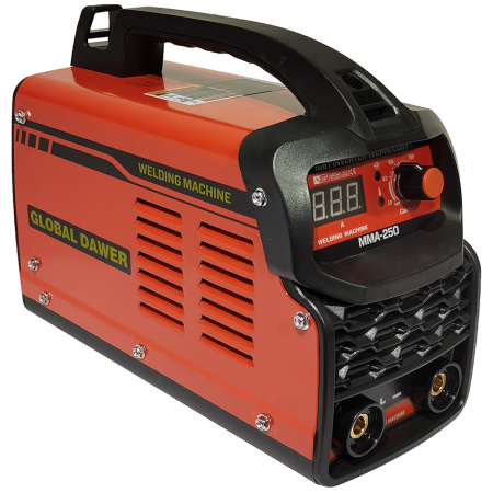Hegesztőgépek - MMA hegesztő inverter, Global Dawer, 250 A, 2,5 - 4 mm