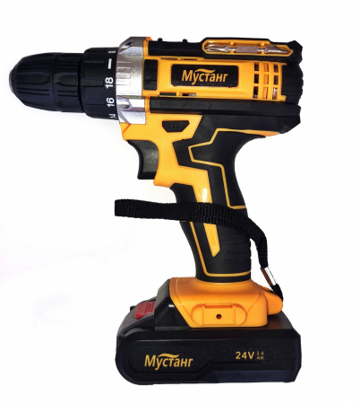 Fúró- és csavarozógépek akkumulátorral - Önmetsző Mustang H0129 2 elem, 24 V, 3500 rpm