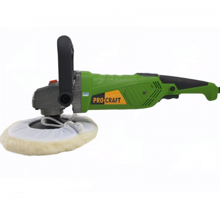 Polírozó gépek - Polírozó gép Procraft PM2100E, 2100 W, 800-3300 ford./perc, 180 mm