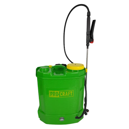 Kézi öntözőszivattyúk - Procraft SM16L kézi permetező szivattyú, 16 L, 80 cm