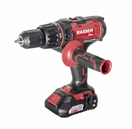 Fúró- és csavarozógépek akkumulátorral - R20 Ütős fúró/csavarhúzó 20V 13mm 50Nm 2 x 2Ah RDP-SCDI20 szett
