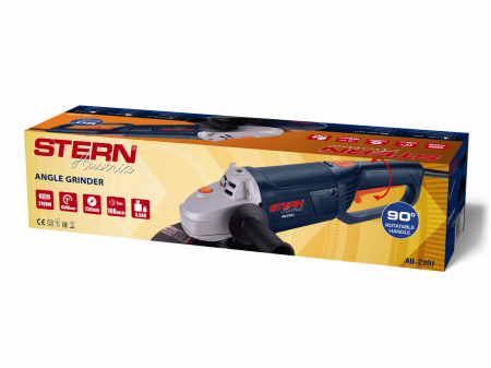 Sarokcsiszoló Stern AG230J, 2200 W, 6500 ford./perc, 230 mm, AKT [1]