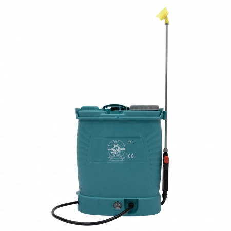 Small Farmer akkumulátoros elektromos permetező szivattyú 18 liter, 5 bar, 12 V, teljesen tartozék [2]
