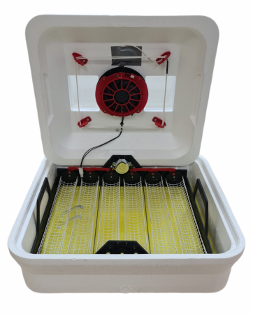 Tojás inkubátor ELEFANT E3, 50W, 220V, 30-40C, Páratartalom érzékelő, Automatikus esztergálás [2]