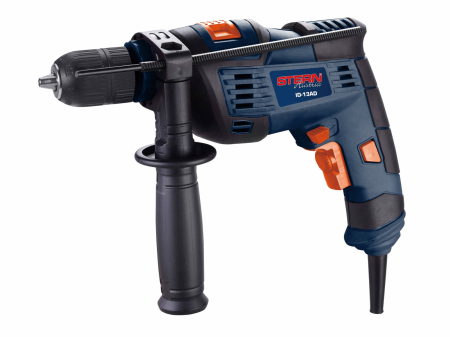 Elektromos fúró- és csavarozógépek - Ütős fúró Stern ID13AD, 710 W, 3300 rpm, AKT