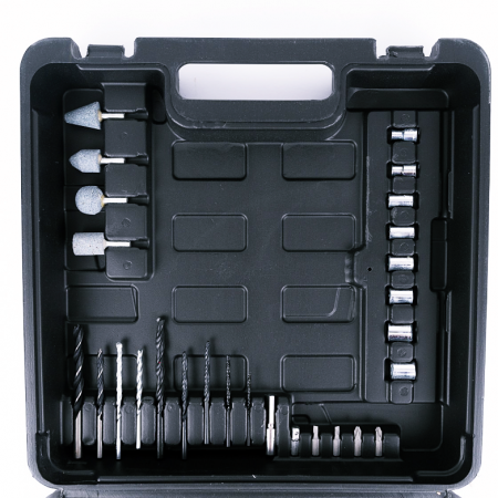 Vermark Starke ütős fúró 1100 W, 0-1200 ford./perc &; Vermark Starke sarokcsiszoló 840 W, 125 mm [7]