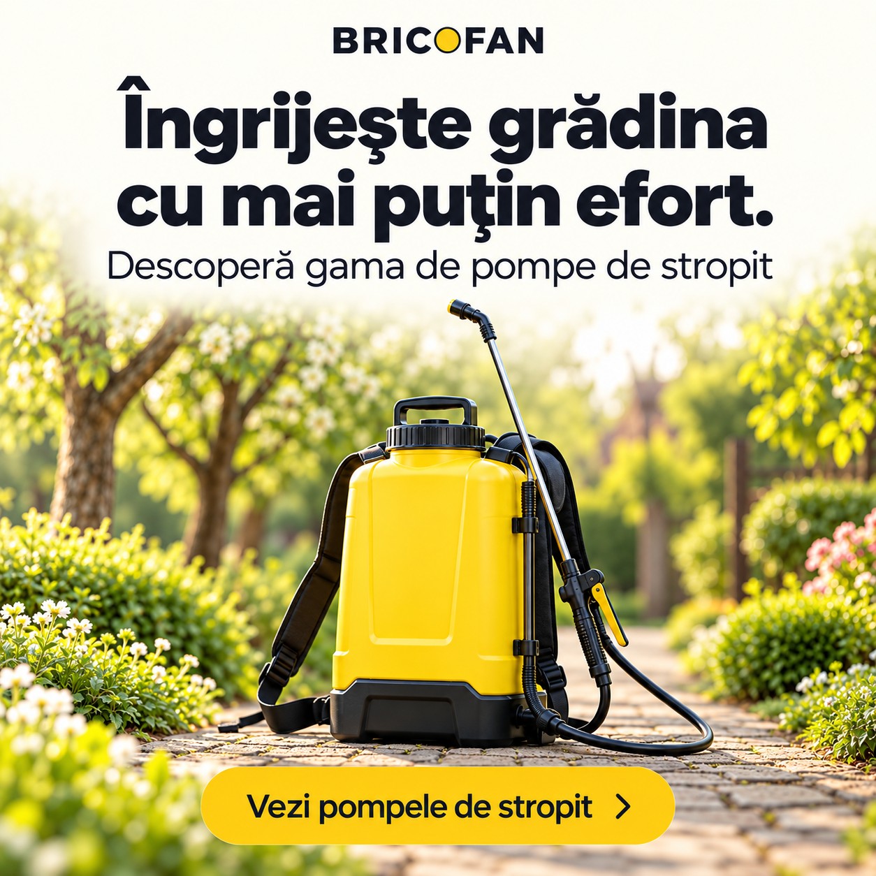 Pompe de stropit mobil