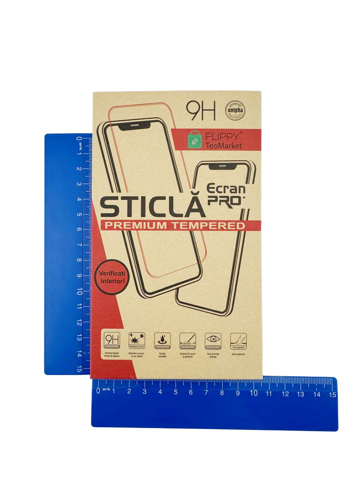 Ambalaj Folie Protectie Sticla Securizata, Flippy, Carton, Auriu 175 x 100 mm [2]
