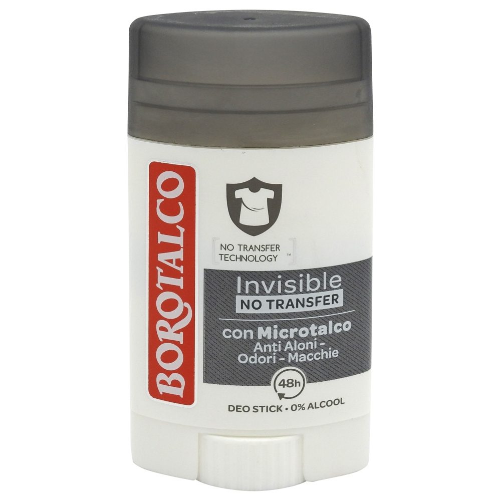 Parfumuri și deodorante - Antiperspirant Stick, Borotalco, 40 ml Invisible