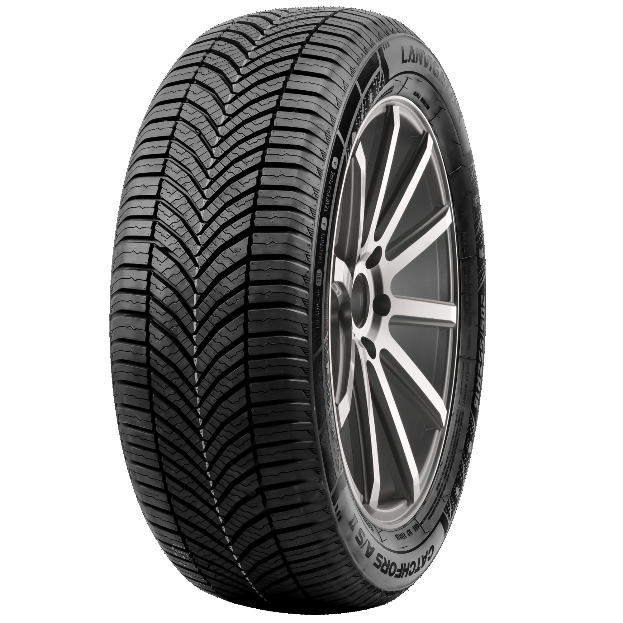 Anvelope auto - Anvelopa All Season LANVIGATOR CATCHFORS A/S II 205/55 R16 94W XL, Aderenta Sporita pe Zapada si Umed, Confort si Durabilitate