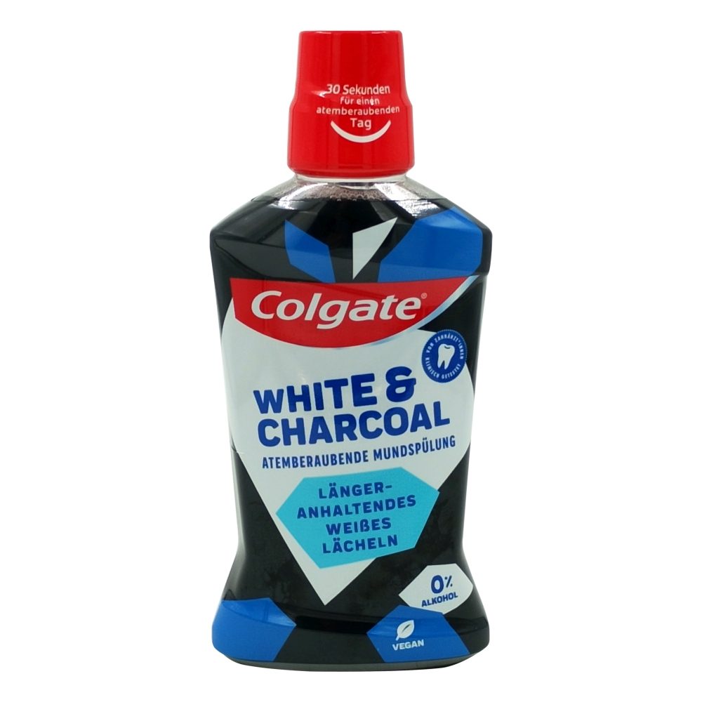Igienă orală - Apa de Gura, Colgate, 500 ml White Charcoal
