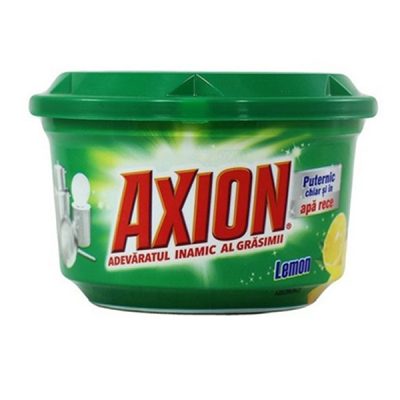 Detergenți și soluții de curățenie - Axion Detergent Vase Pasta 400 ml Lamaie