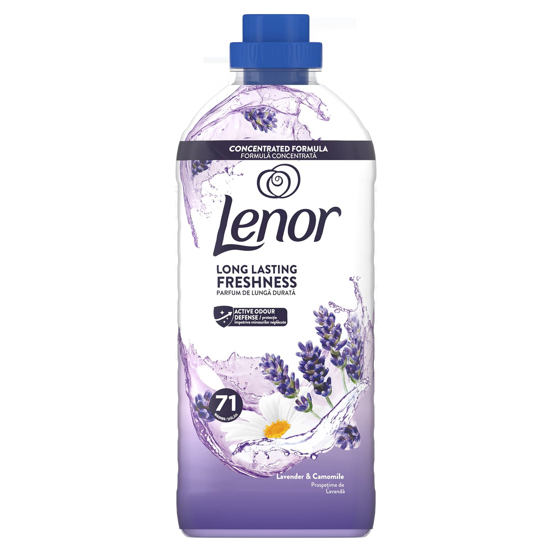 Detergenți și soluții de curățenie - Balsam pentru Rufe, Lenor, 1491 ml Lavender si Camomile 71 spalari