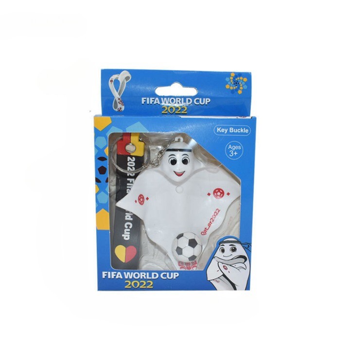 Breloc sub forma Mascotei Fifa World Cup 2022, marimea S cu lumini, Flippy [2]