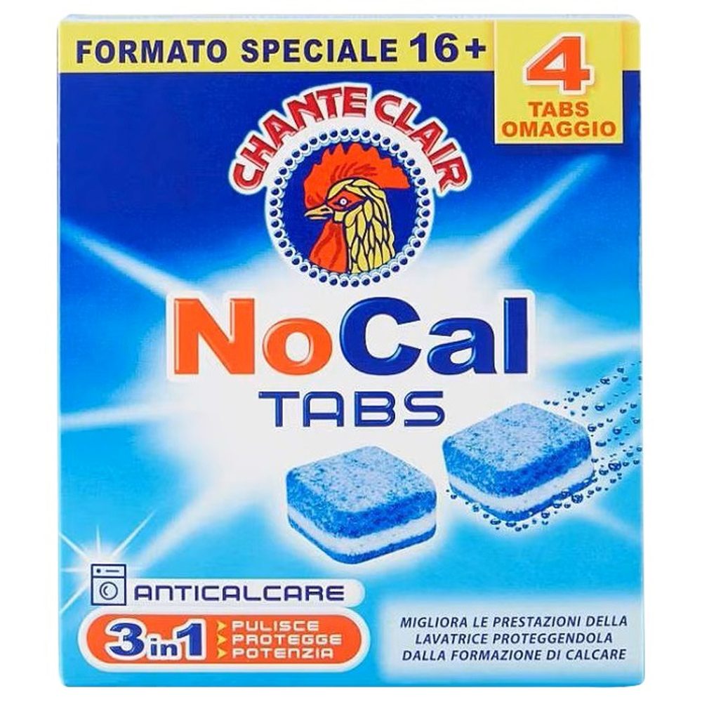 Detergenți și soluții de curățenie - Chante Clair Tablete Anticalcar 16, 4 buc