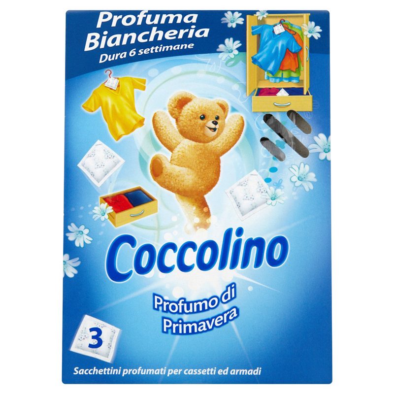 Detergenți și soluții de curățenie - Coccolino Odorizante Dulap 3 buc Primavera