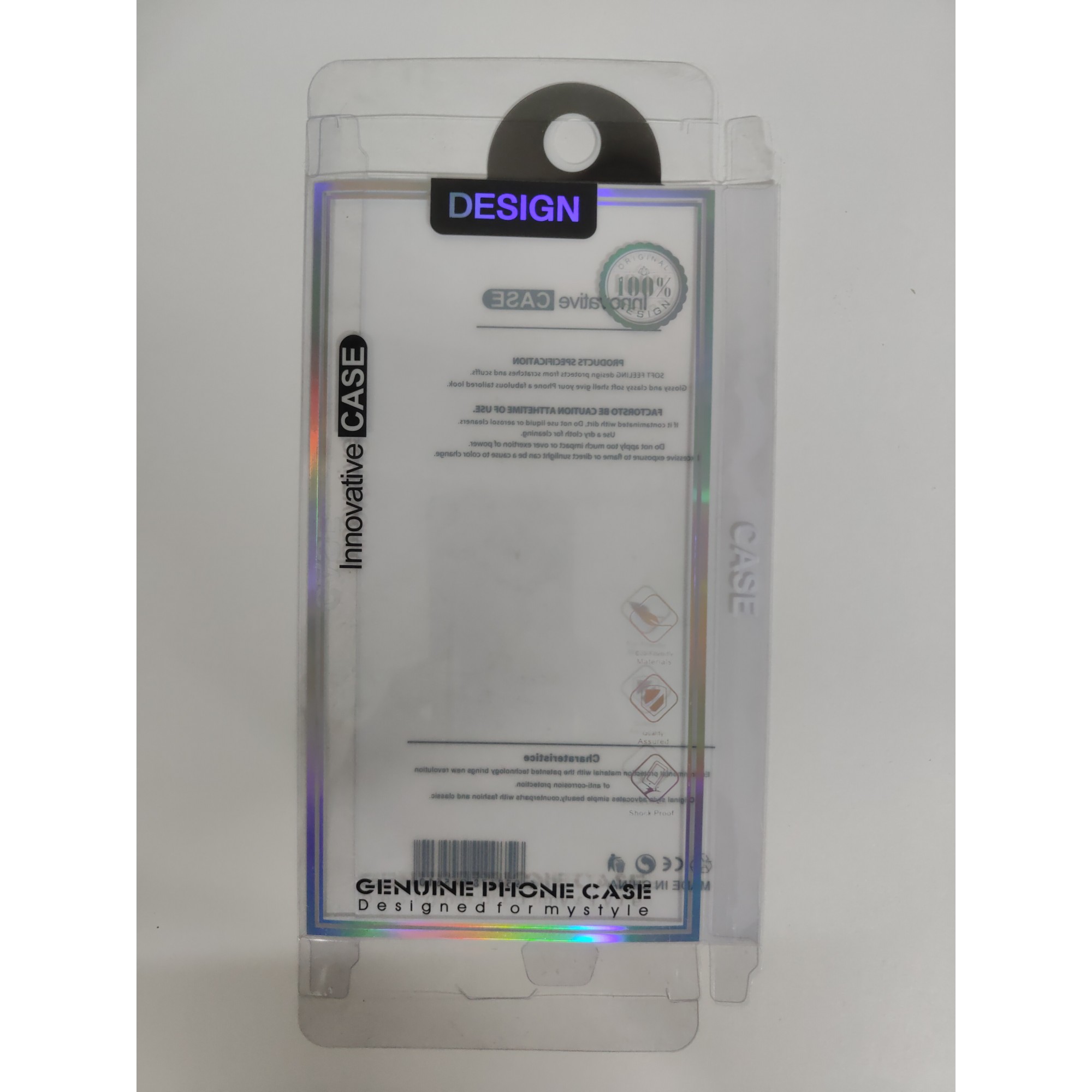 Articole ambalare - Componenta Innovative Genuine phone case transparent 165*100 mm