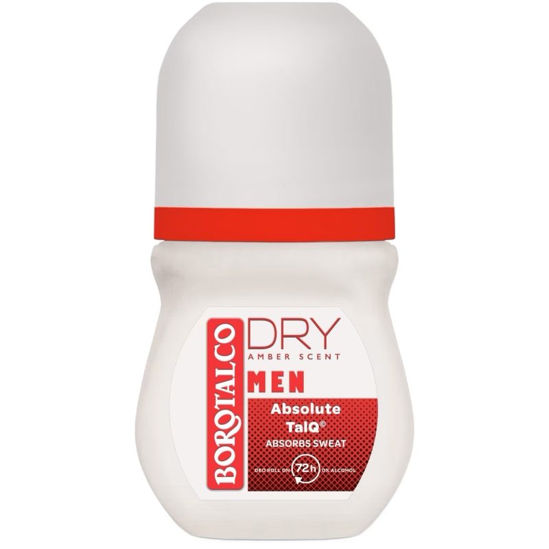 Parfumuri și deodorante - Deodorant, Borotalco, Roll On 50 ml Men Dry Amber Scent